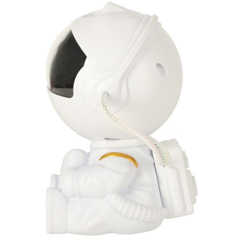 Projektor gwiazd lampka nocna astronauta na pilot biała Projektor gwiazd lampka nocna astronauta na pilot biała